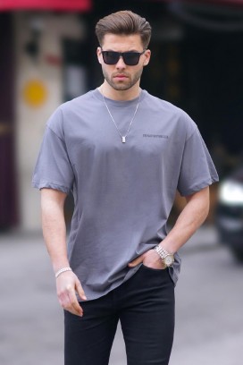 мъжка тениска MOLVENZO GREY