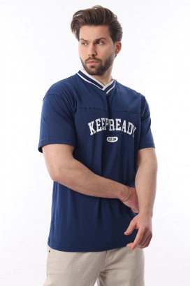 мъжка тениска FELONZO NAVY