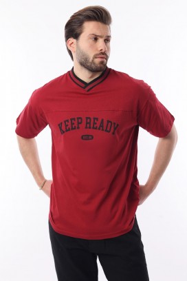 мъжка тениска FELONZO RED