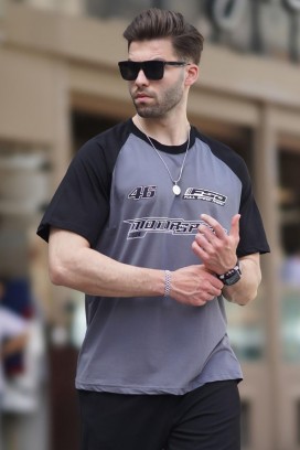 мъжка тениска RELONDO GREY