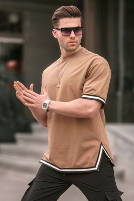 мъжка тениска VLOMENZO CAMEL