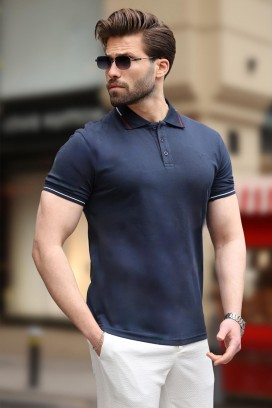 мъжка тениска RILONZO NAVY