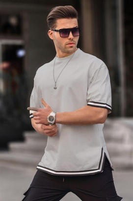 мъжка тениска VLOMENZO GREY